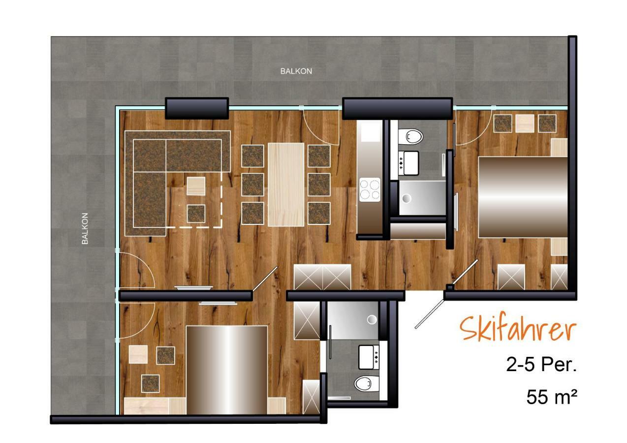 CIllas Appartements Kappl  Exterior foto